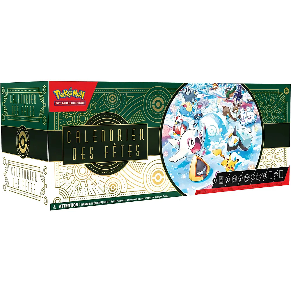 Pok�mon TCG Pok�mon Holiday Calendar 2024 FR
