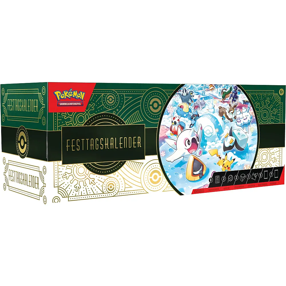 Pokmon TCG Holiday Calendar 2024 DE