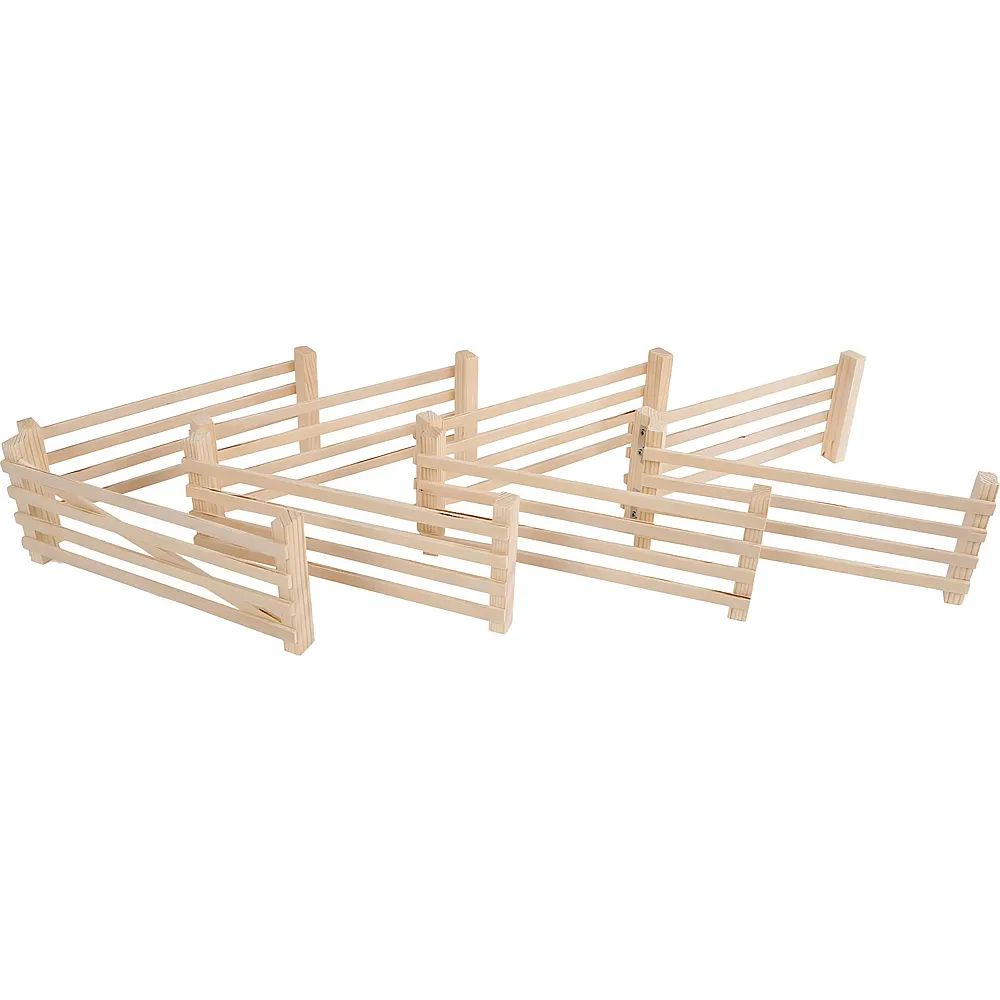 Kids Globe Farming 8er Set Holzz�une - 1:24