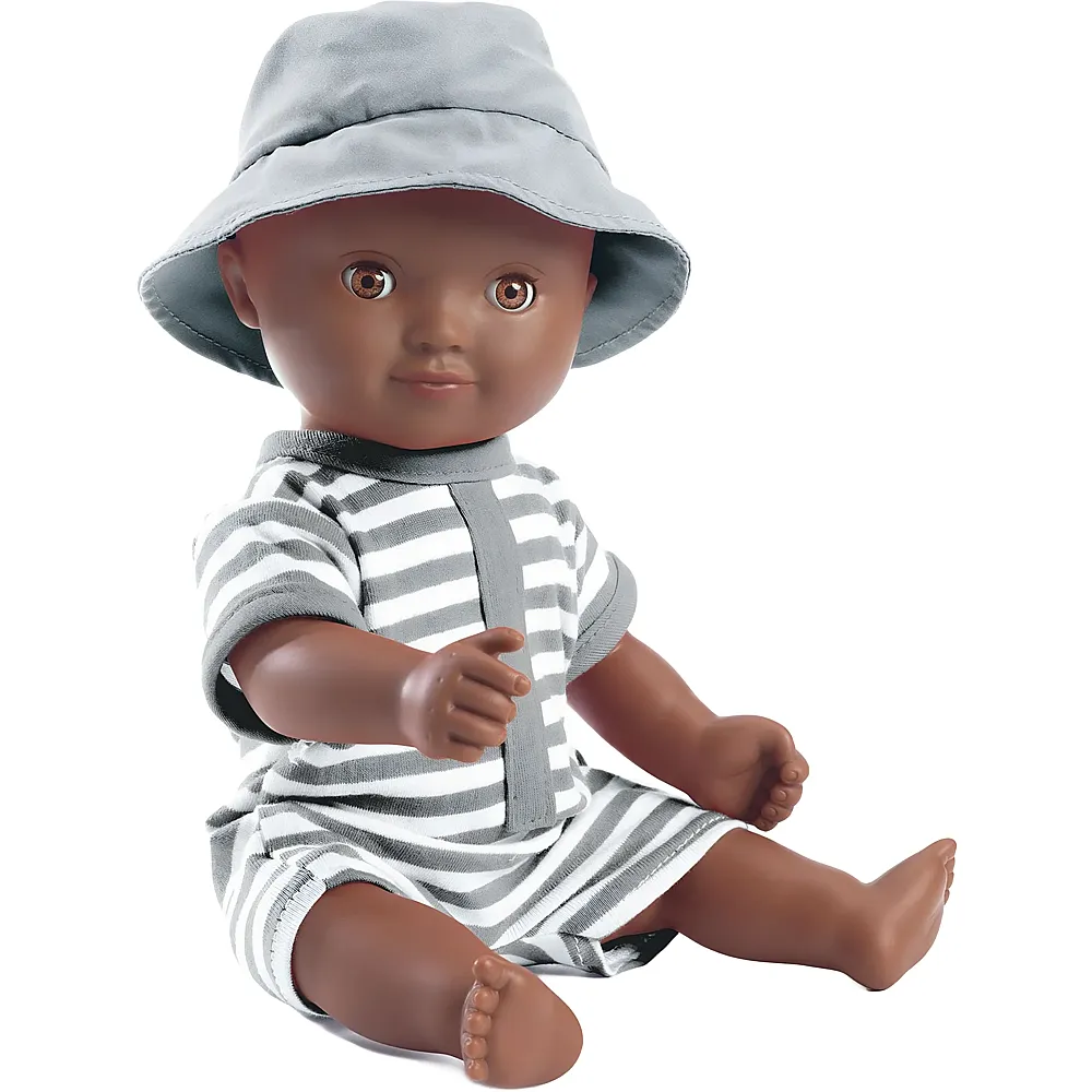 meinspielzeug - Djeco Pomea Badepuppe Junge Samra 32cm | Babypuppen