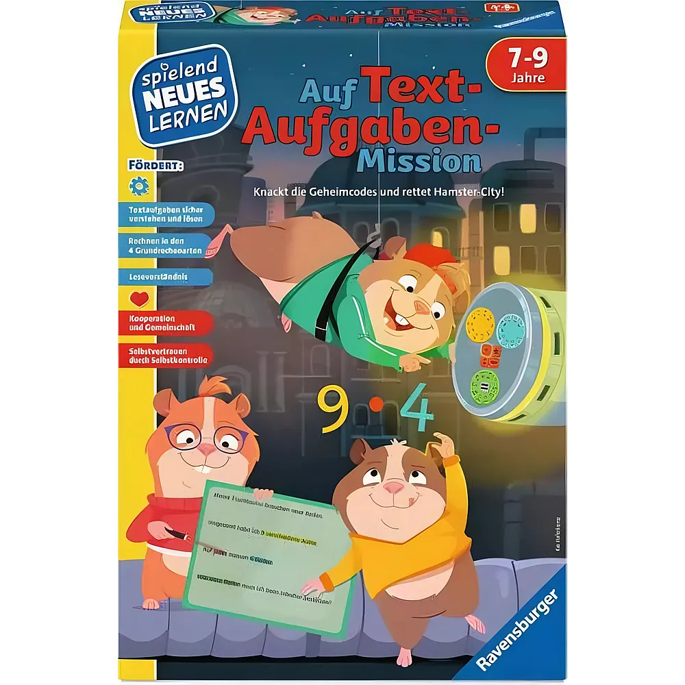Ravensburger Spiele Auf Textaufgaben-Mission