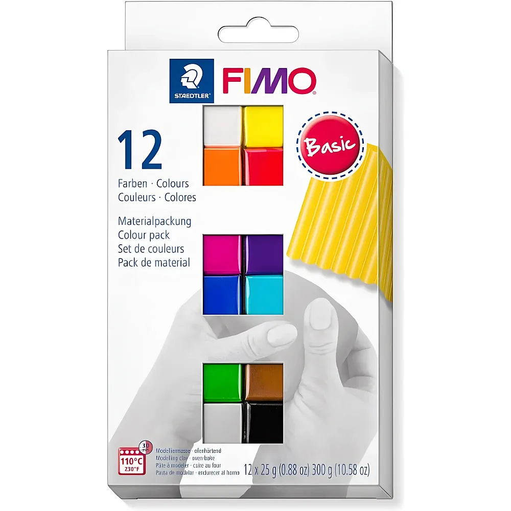 STAEDTLER Basic Materialpackung 12 Farben