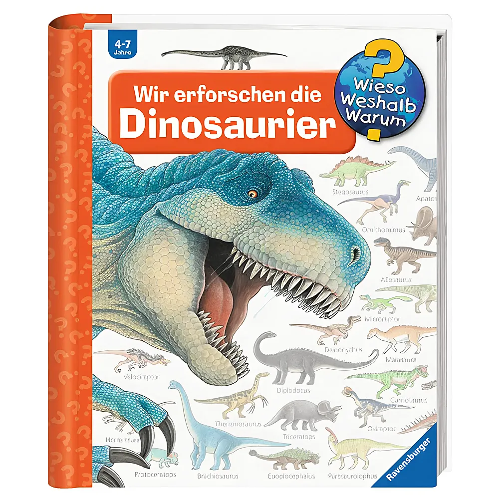 Ravensburger Wieso Weshalb Warum Wir erforschen die Dinosaurier Nr.55