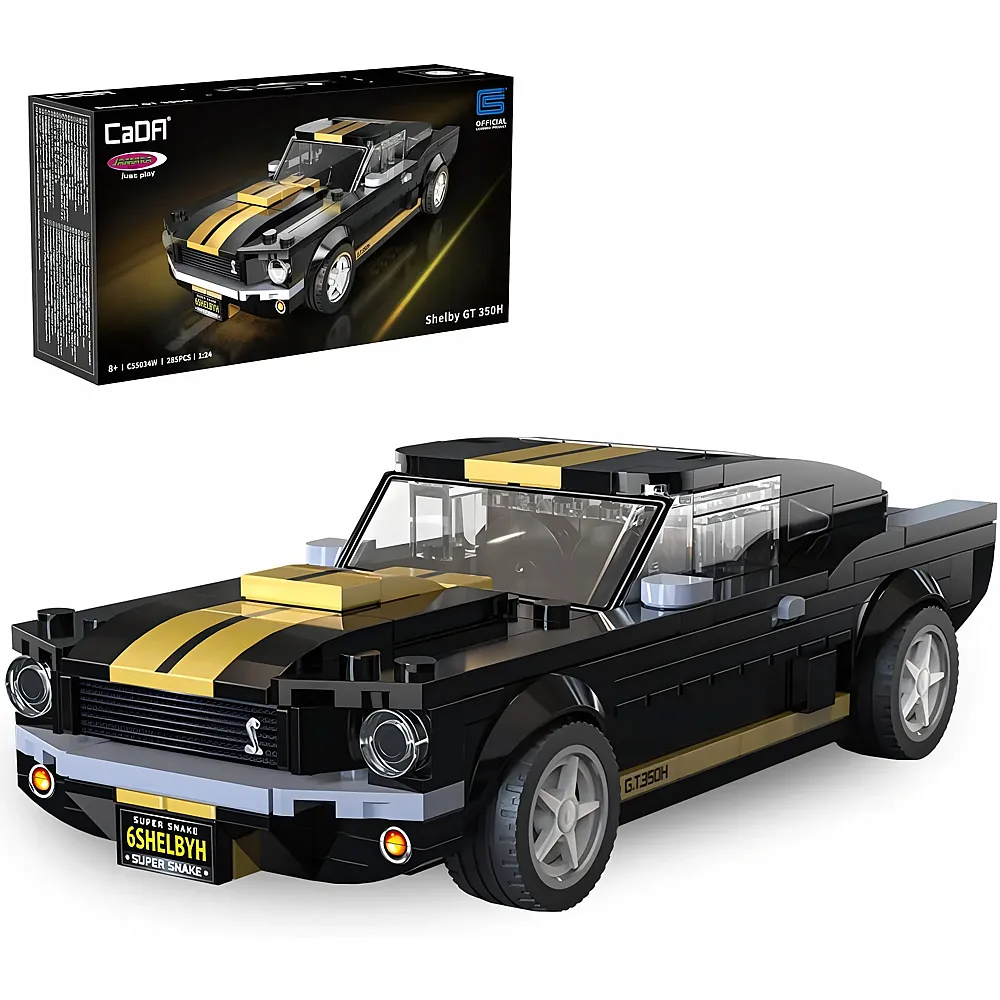 meinspielzeug - CaDa Shelby GT 350H - 285 Teile | Klemmbausteine Fahrzeuge