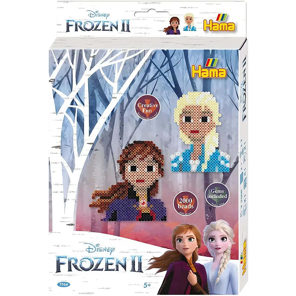 Hama Midi B�gelperen Geschenkset Disney Frozen - 2000 Teile