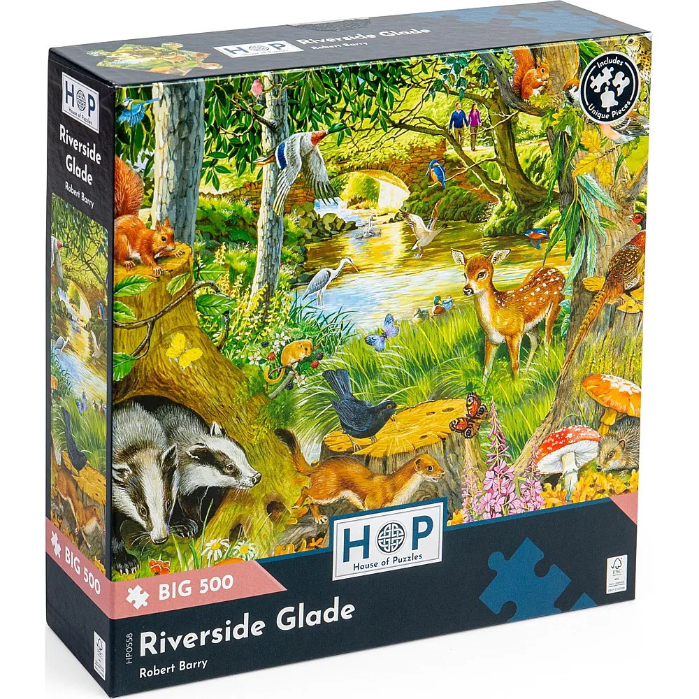 HOP - House of Puzzles Riverside Glade 500Teile