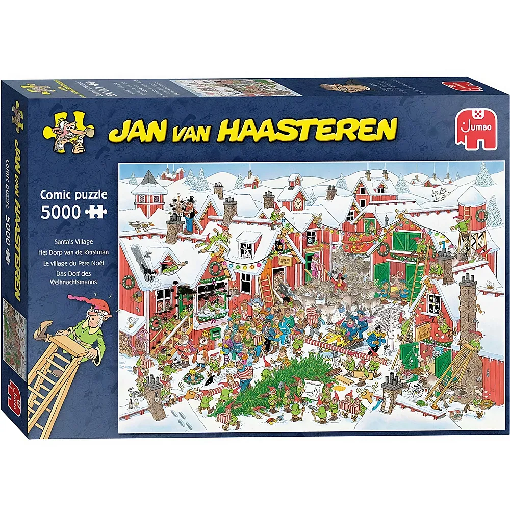 Jumbo Puzzle Jan van Haasteren Santa's Village 5000Teile