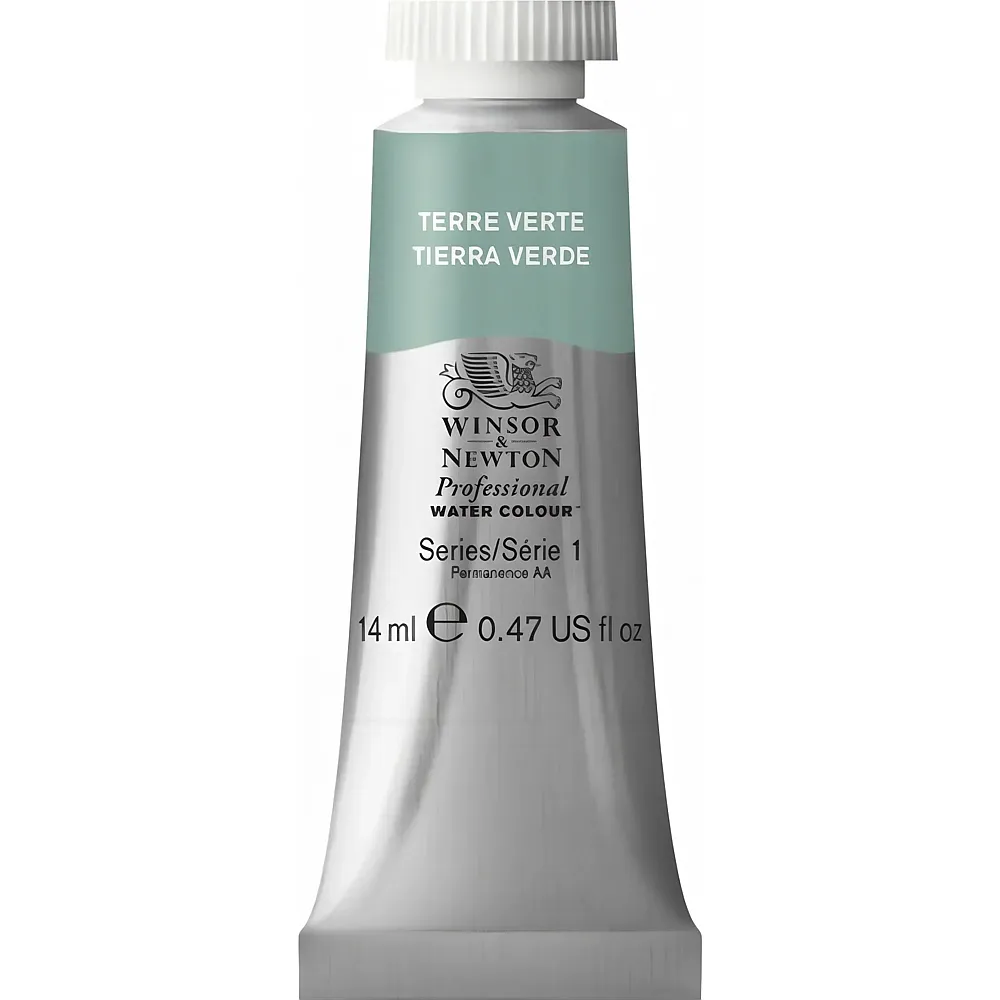 Winsor & Newton Professional Water Colour Aquarellfarbe Gr�ne Erde - 14 ml | Farbe & Kreide