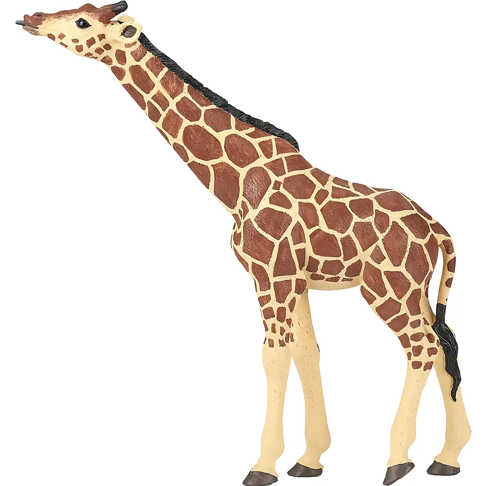 Papo Wildtiere Giraffe mit erhobenem Kopf