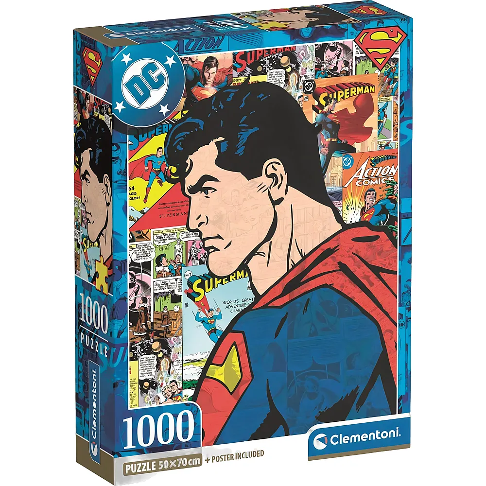 Clementoni Puzzle Superman 1000Teile