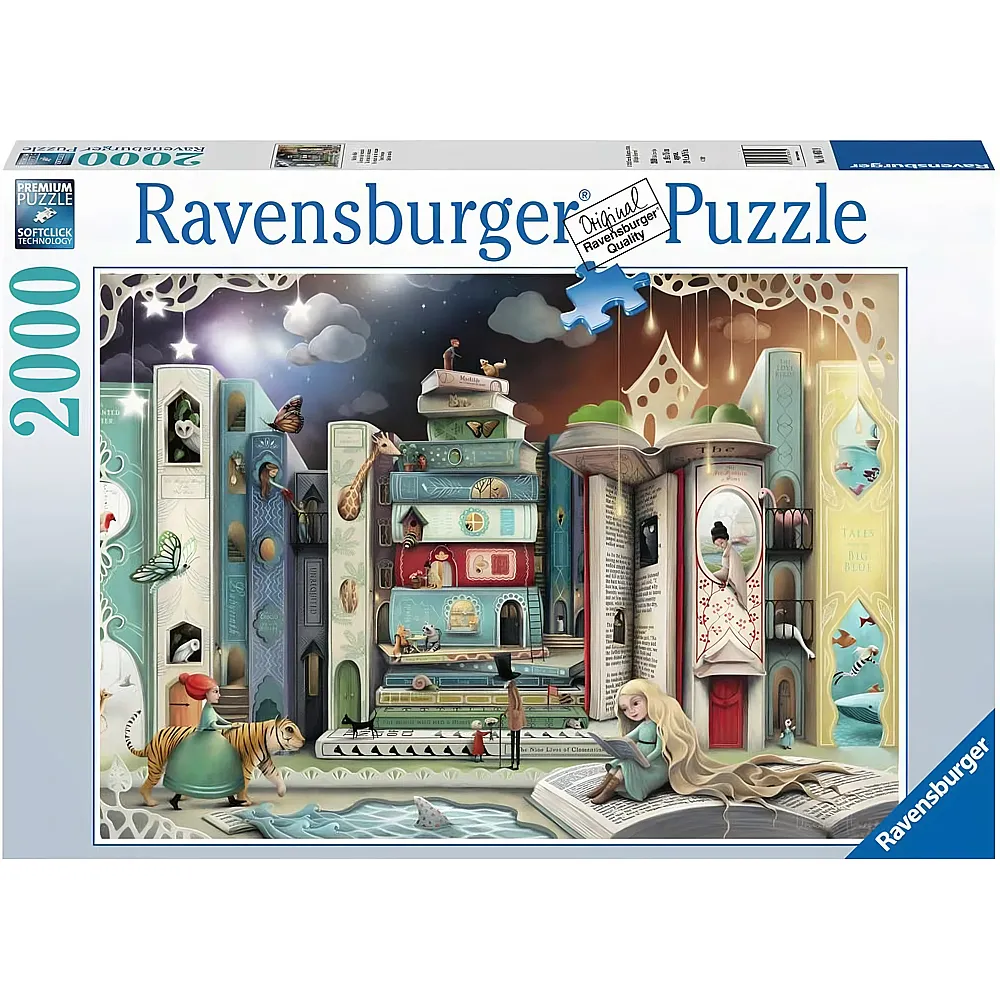 Ravensburger Puzzle B�cher-Allee 2000Teile