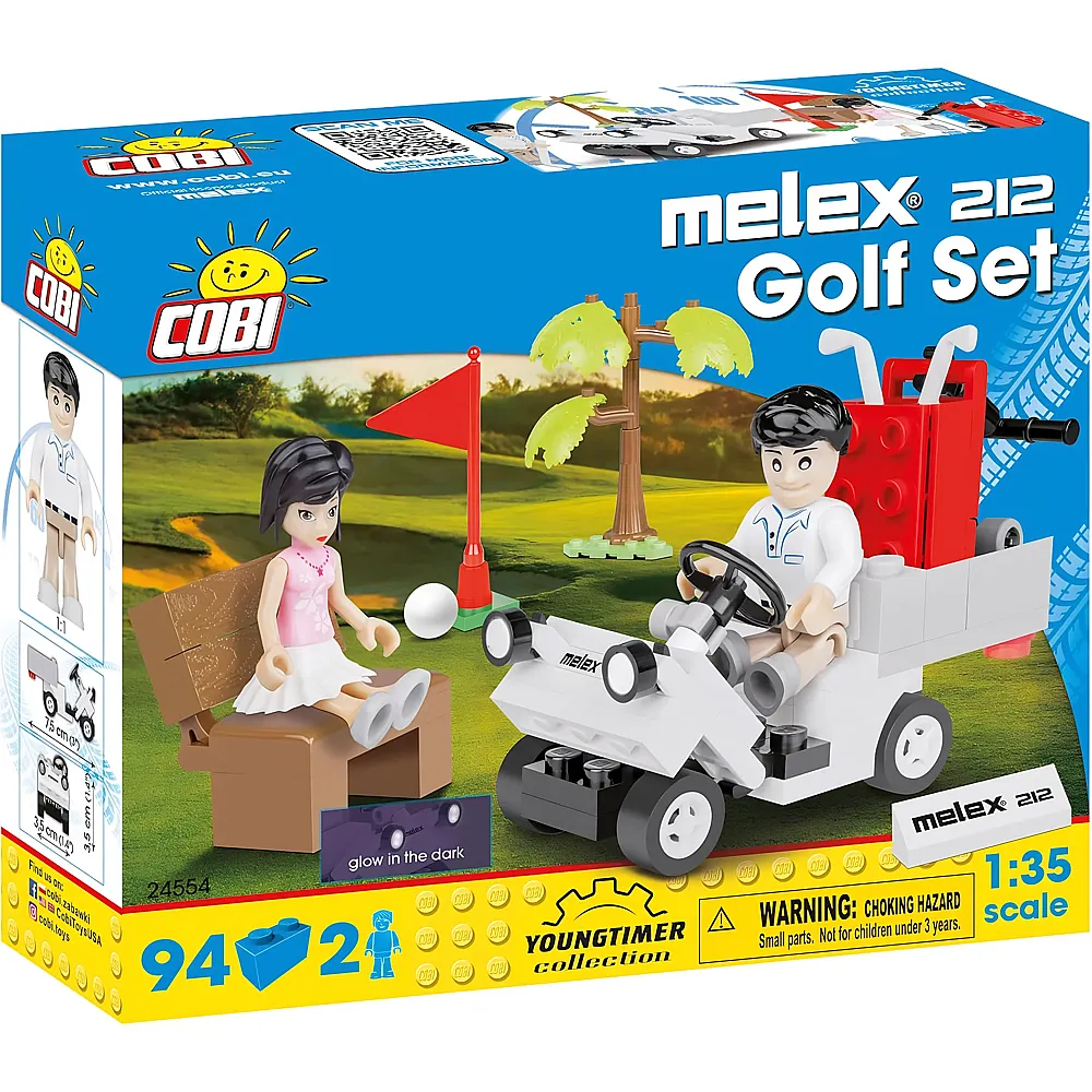 COBI Youngtimer Collection Melex 212 Golf Set 24554