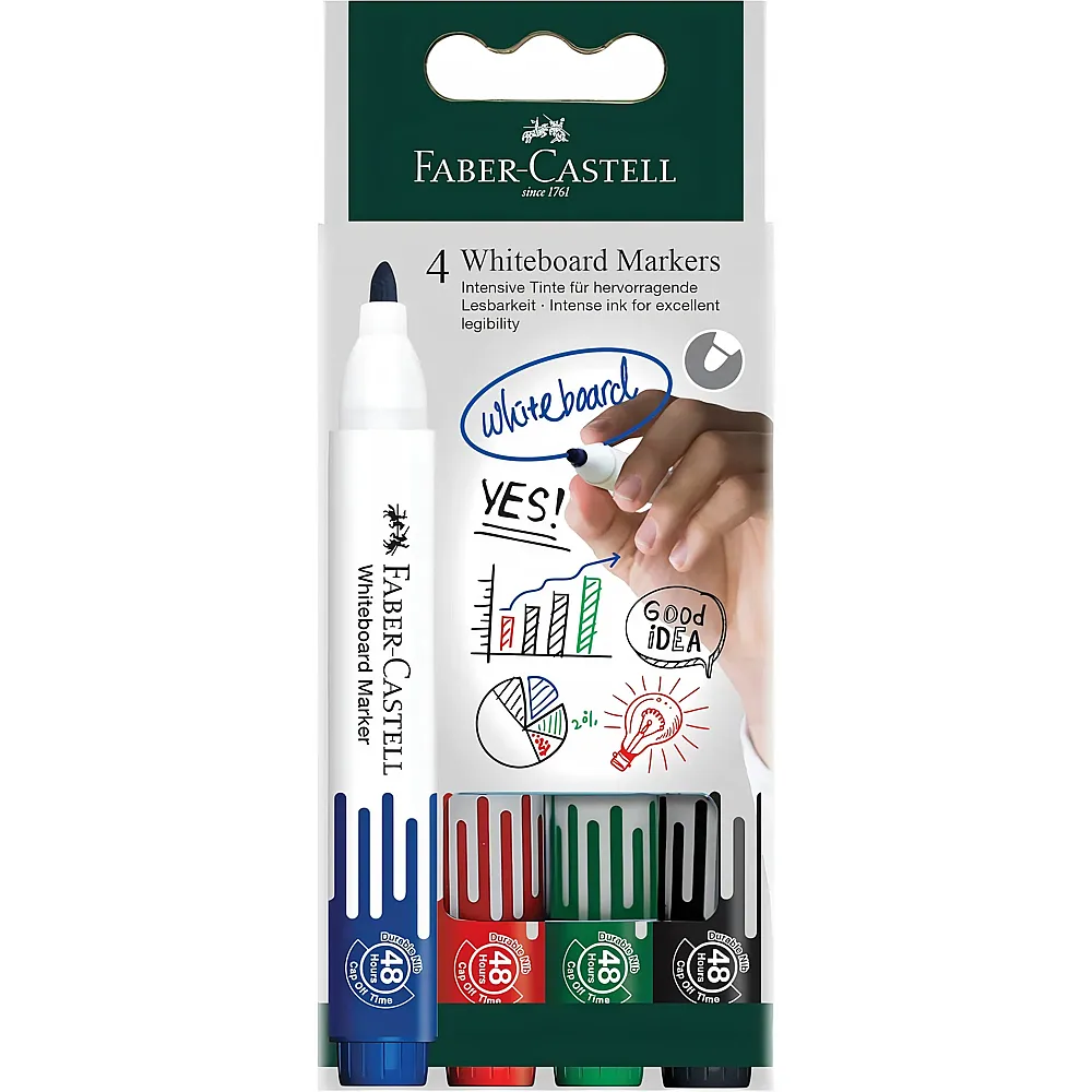 Faber-Castell Marker Whiteboard W20 Set