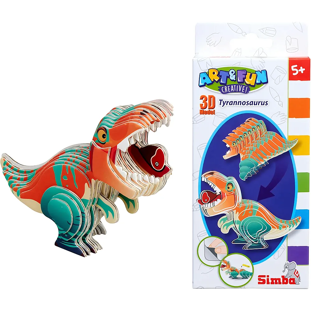 Simba A&F 3D Modell Tyrannosaurus