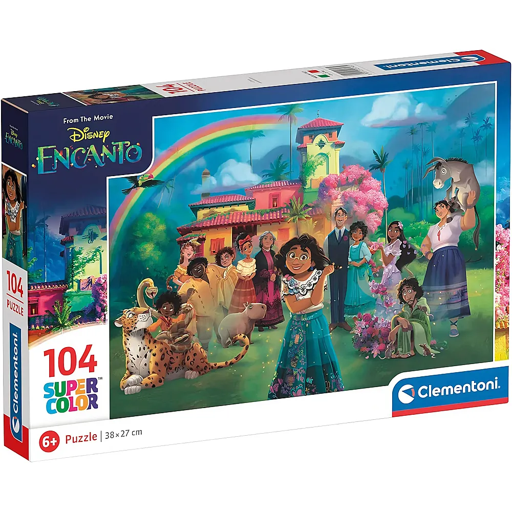 Clementoni Puzzle Supercolor Disney Princess Disney Encanto 104Teile