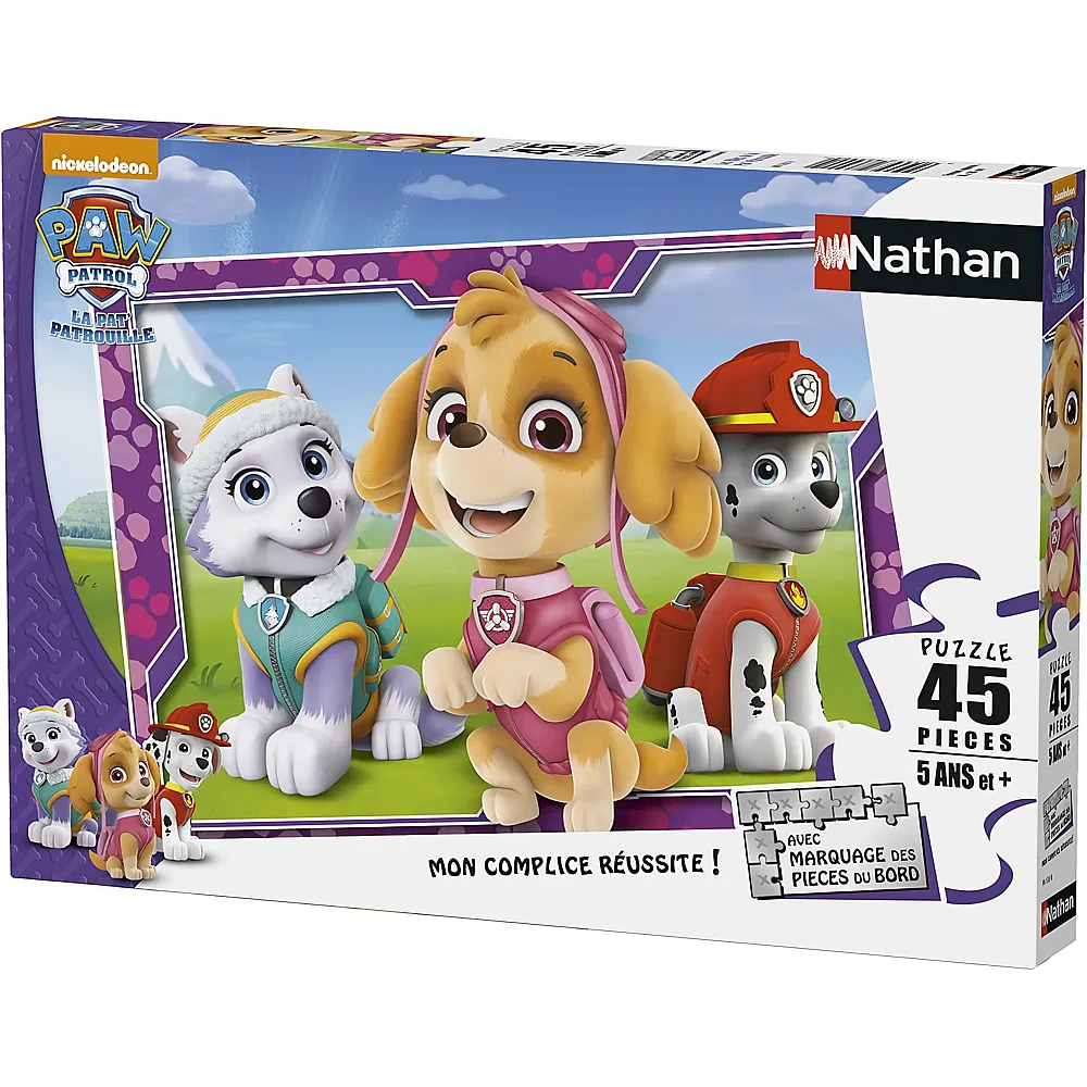 Nathan Puzzle Paw Patrol - 45 Teile