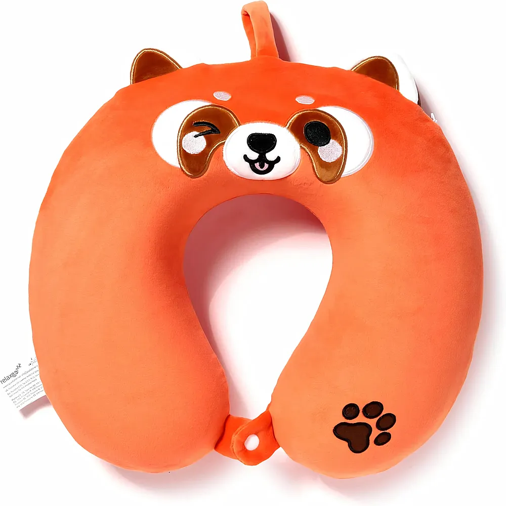 Puckator Pl�sch-Reisekissen roter Panda
