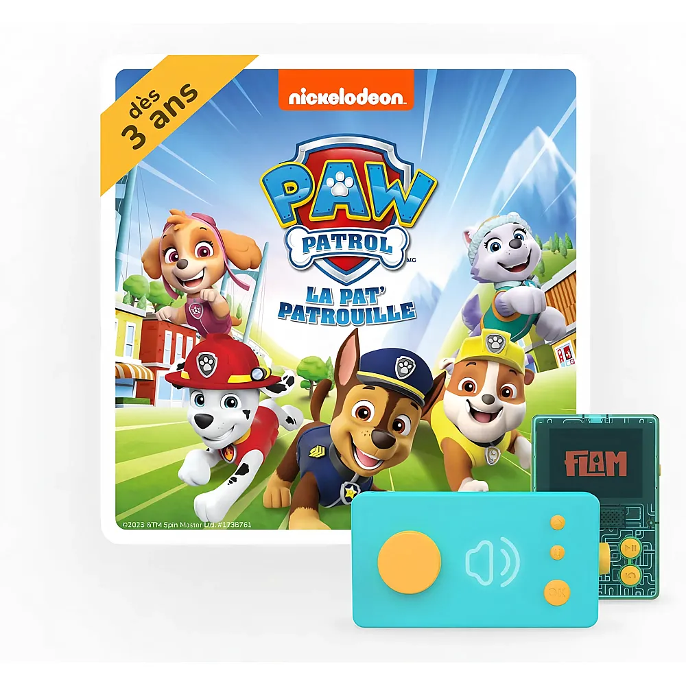 Lunii Paw Patrol Album Audio Interactif Pat'patrouille FR