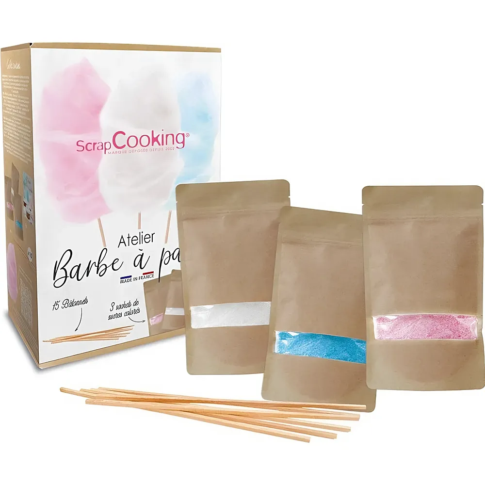 ScrapCooking Koffer mit Zuckerwattepr�paraten - Backen & Dekorieren