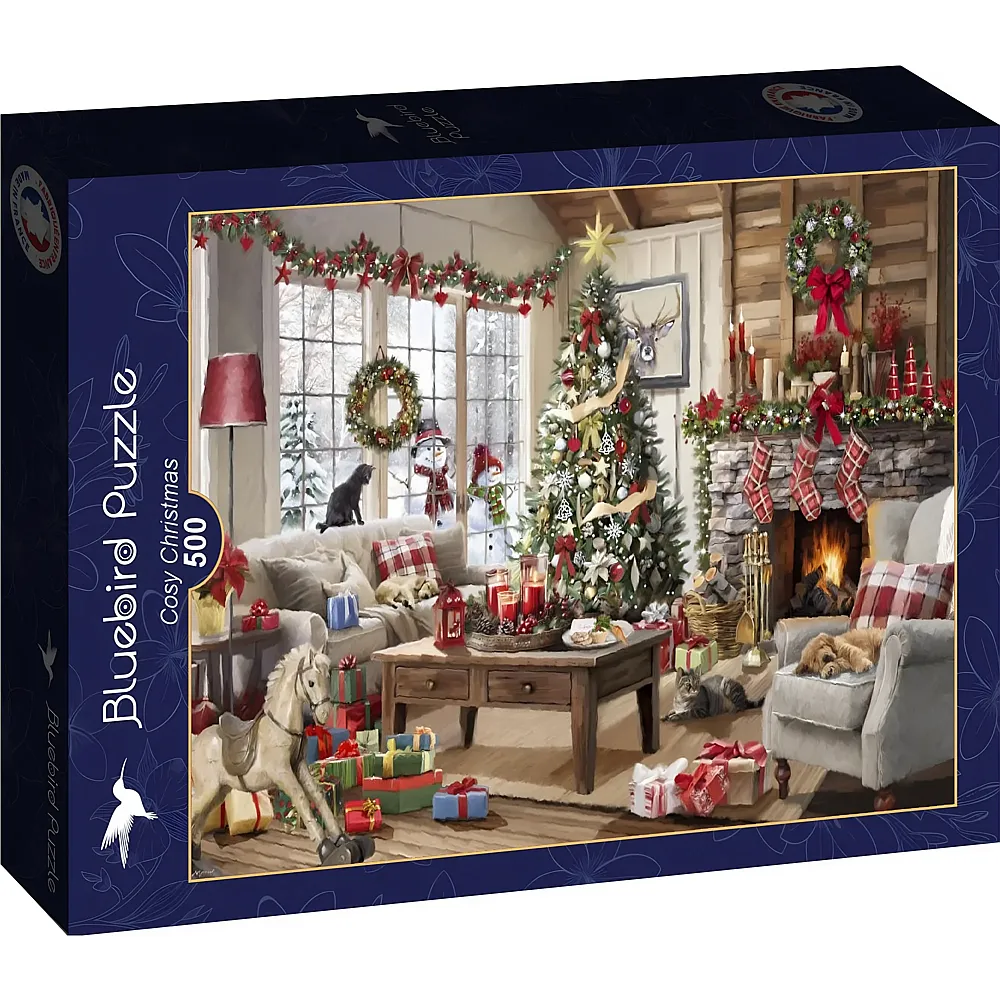 Bluebird Puzzle Gem�tliche Weihnachten 500Teile