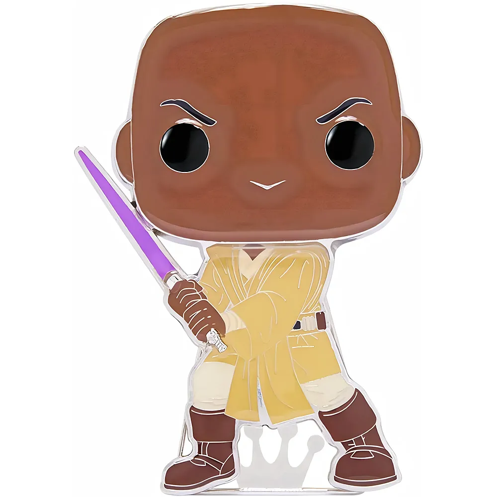 Funko Pop Pin Large Enamel Pin Star Wars: Mace Windu