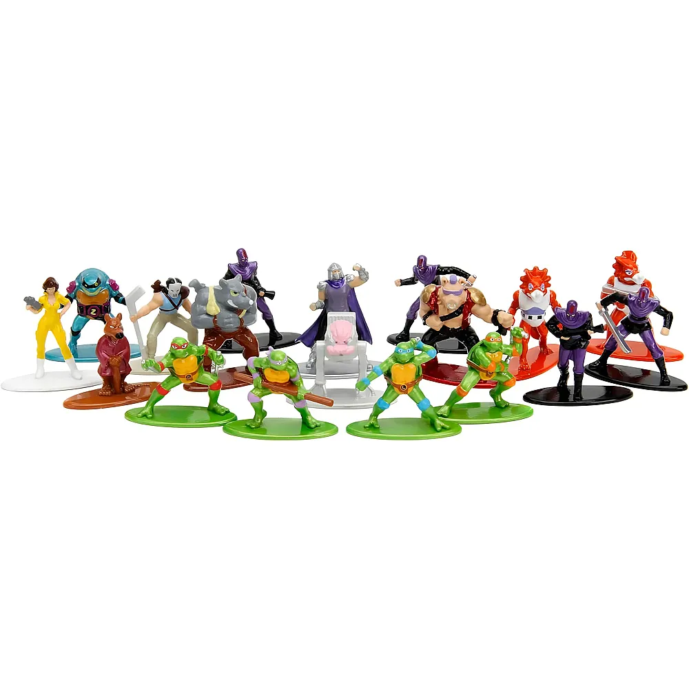 Jada TMNT Turtles Multi Pack Nano Figures, Wave 1