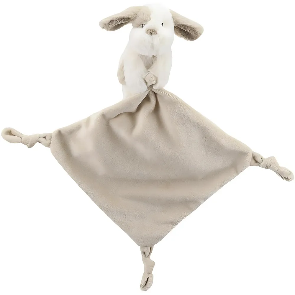 The Puppet Company Fingerpuppe mit Schmusetuch Hund - 46 cm
