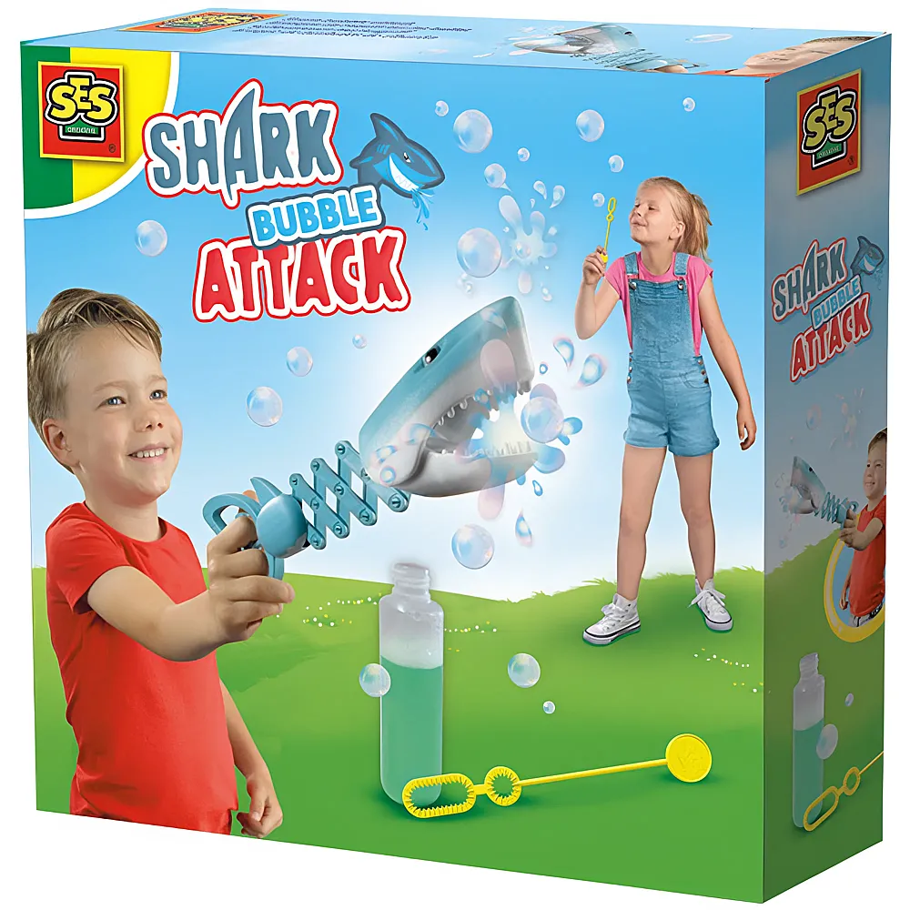 SES Seifenblasen Hai Angriff