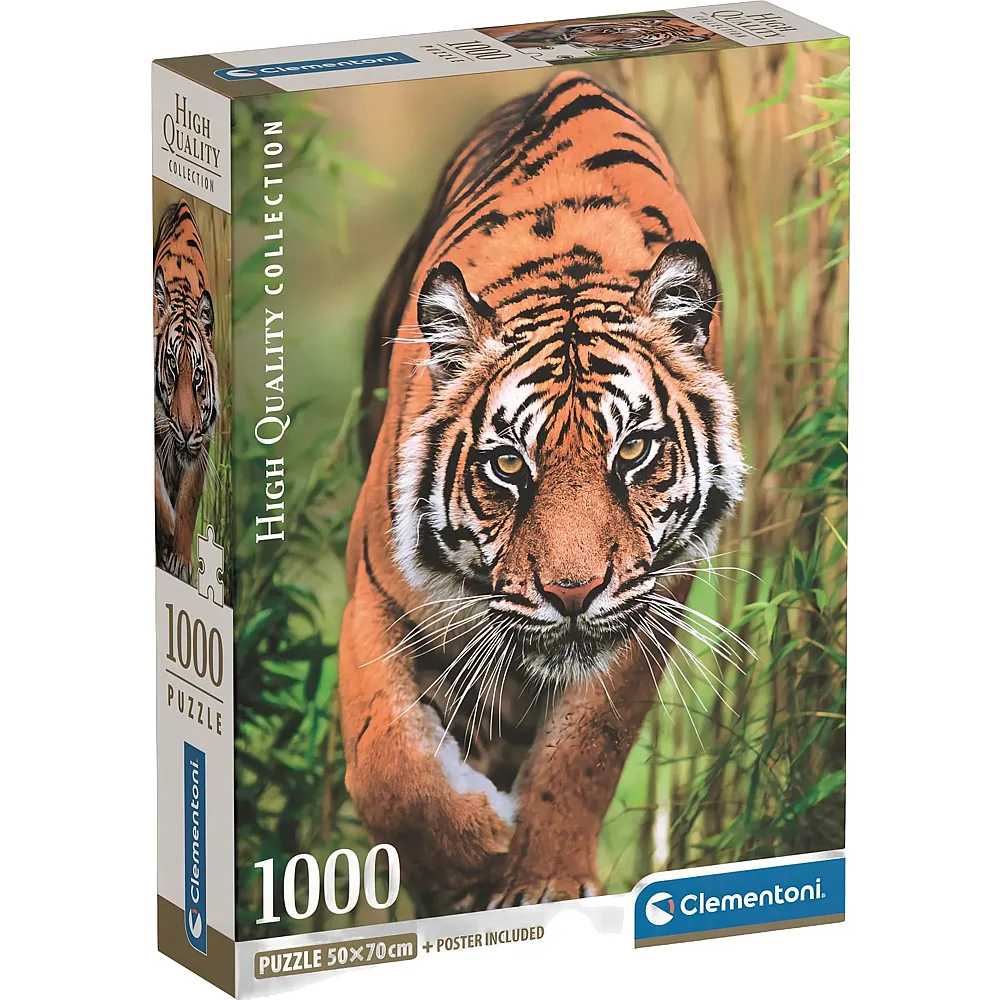 Clementoni Puzzle Der Pfad des J�gers - 1000 Teile