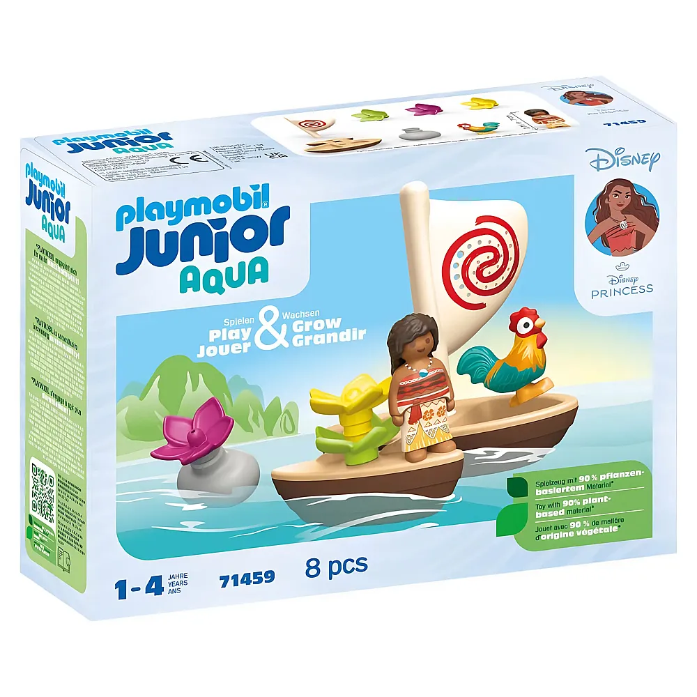 PLAYMOBIL Junior Aqua Disney Princess Vaiana Katamaran 71459