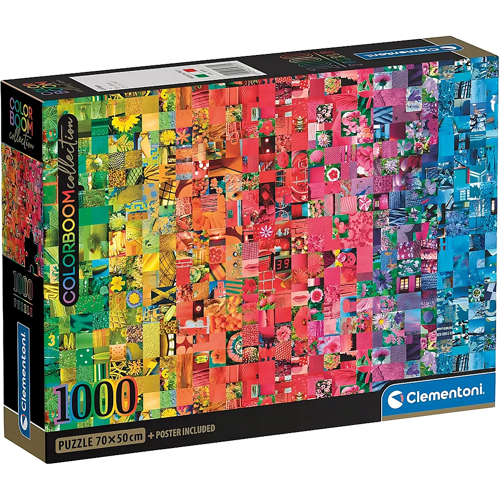 Clementoni Puzzle ColorBoom Collage - 1000 Teile