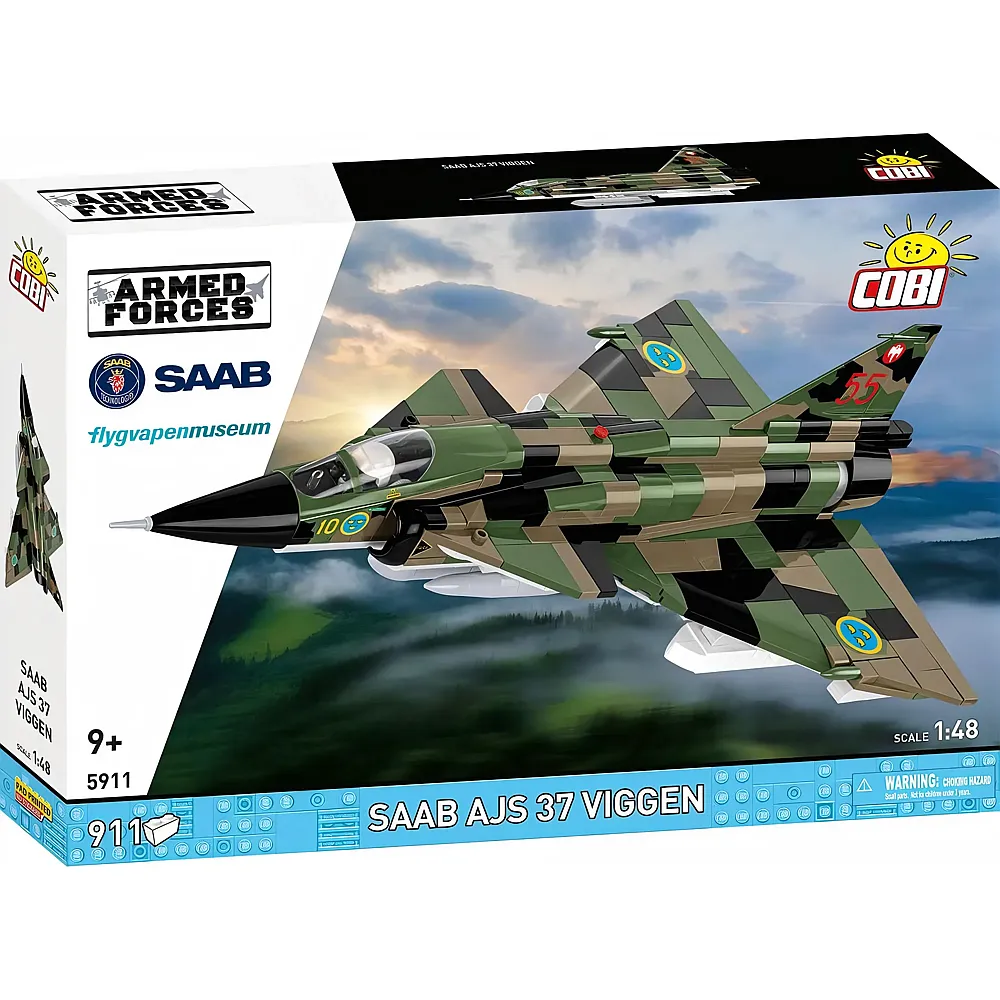 COBI Kampfjet SAAB AJS 37 Viggen