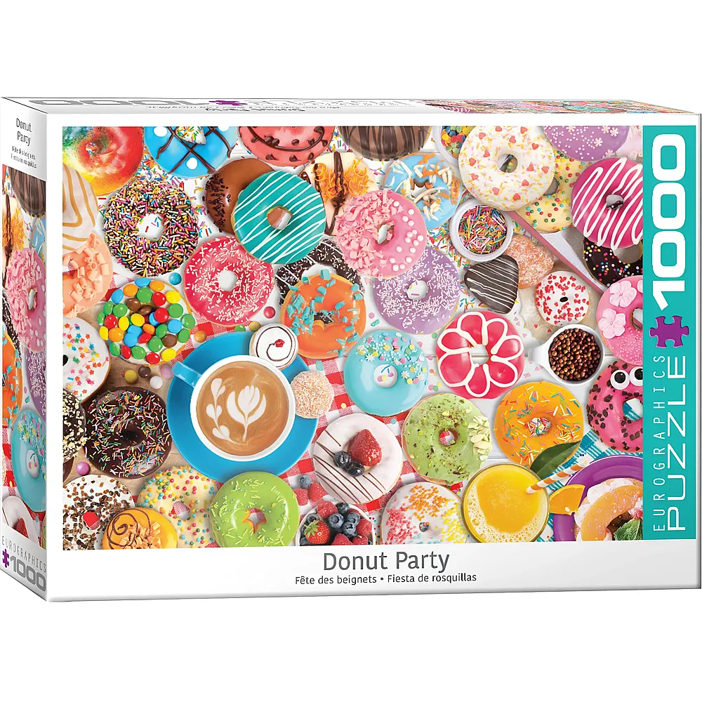 Eurographics Puzzle Donut Party 1000Teile