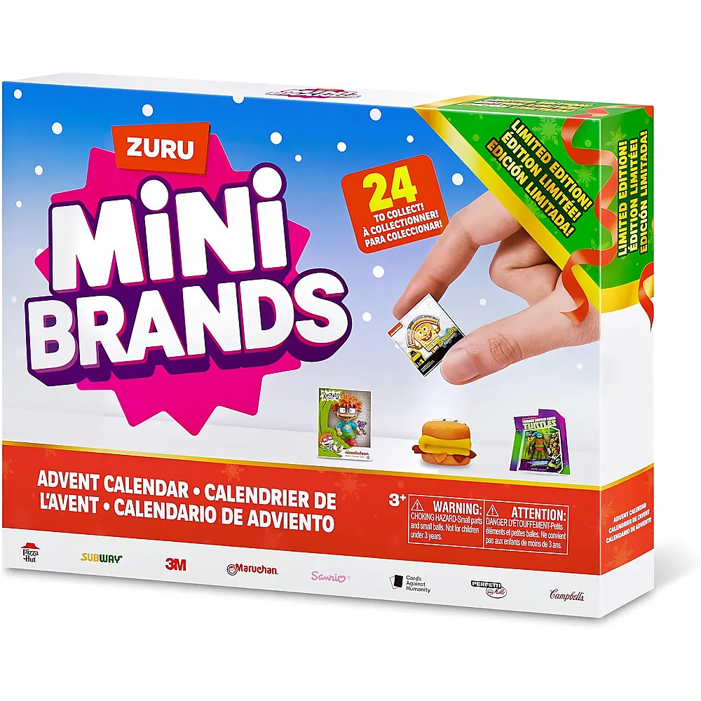 Zuru Mini Brands Retro Grocery, Foodie, and Toy Adventskalender