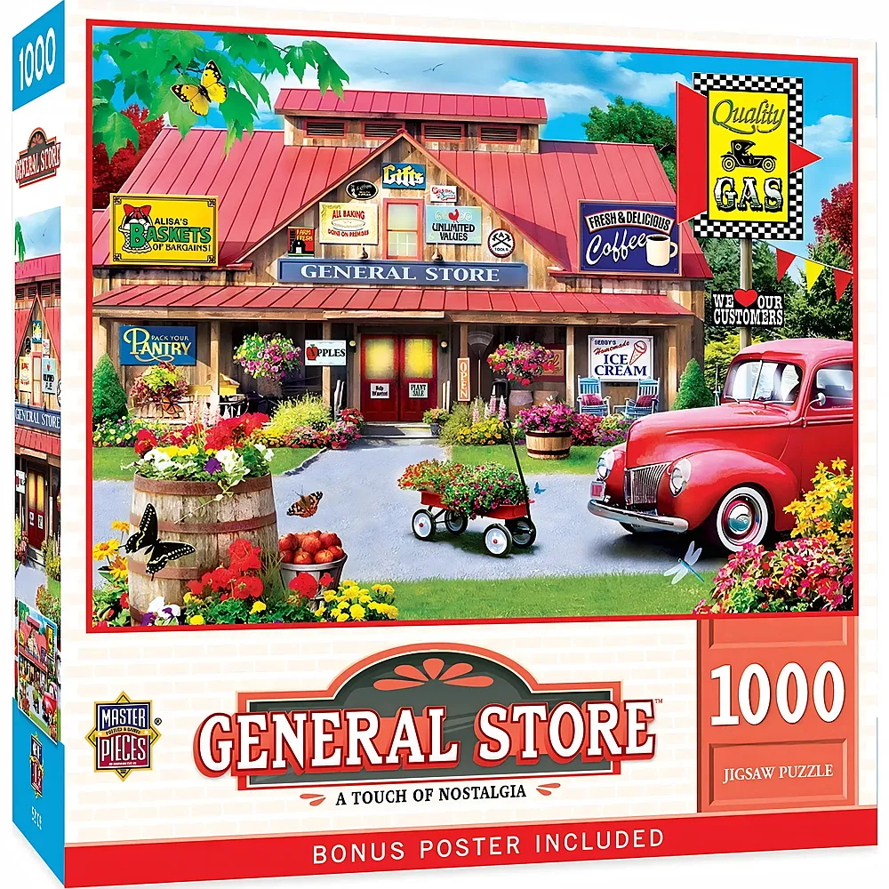 Master Pieces Puzzle General Store Ein Hauch von Nostalgie 1000Teile