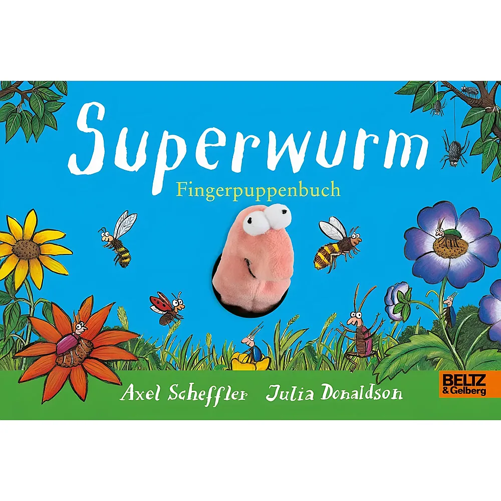Julius Beltz Superwurm-Fingerpuppenbuch