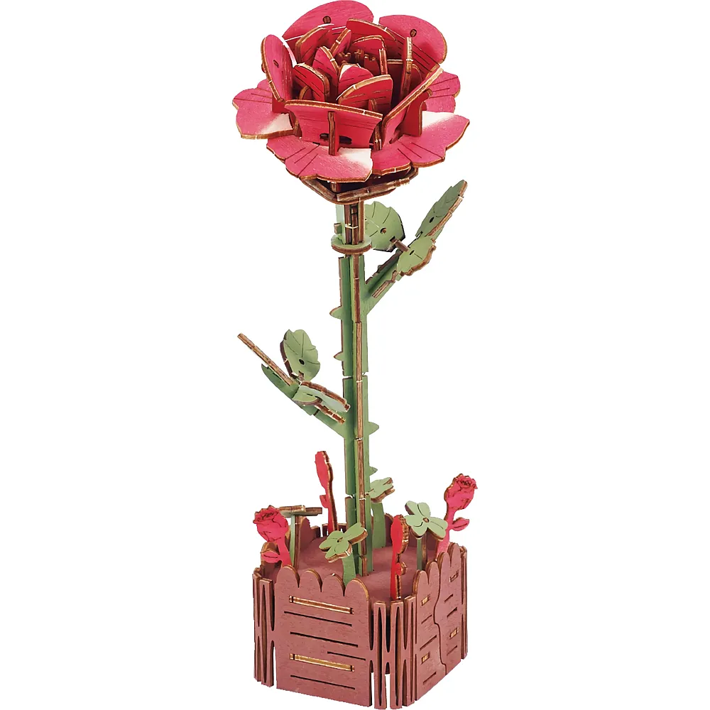 IR Toys 3D Puzzle Bois Rose 97pcs