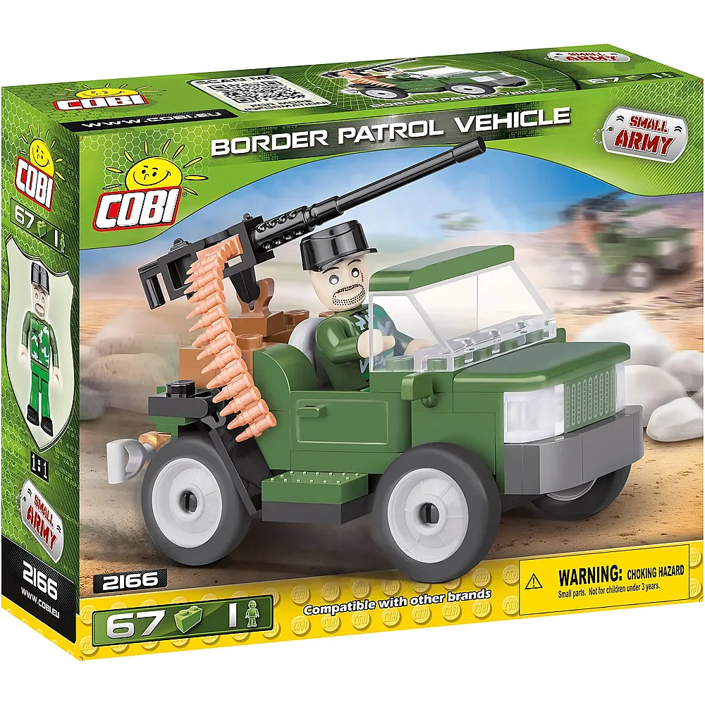 COBI Small Army Border Patrol Vehicle 2166