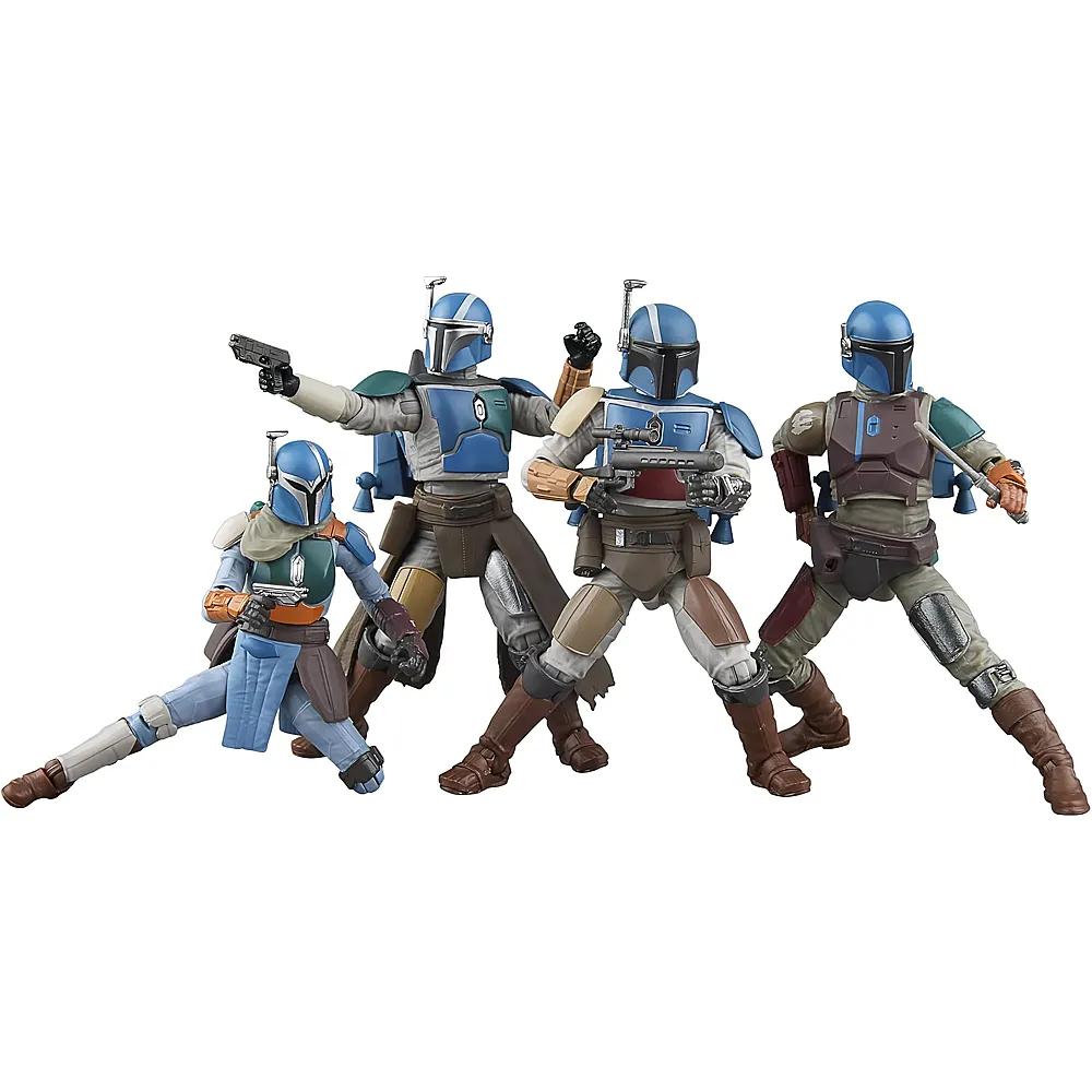 Hasbro Star Wars 4er-Pack The Vintage Collection Mandalorianischer Shriek-Hawk 9,5cm