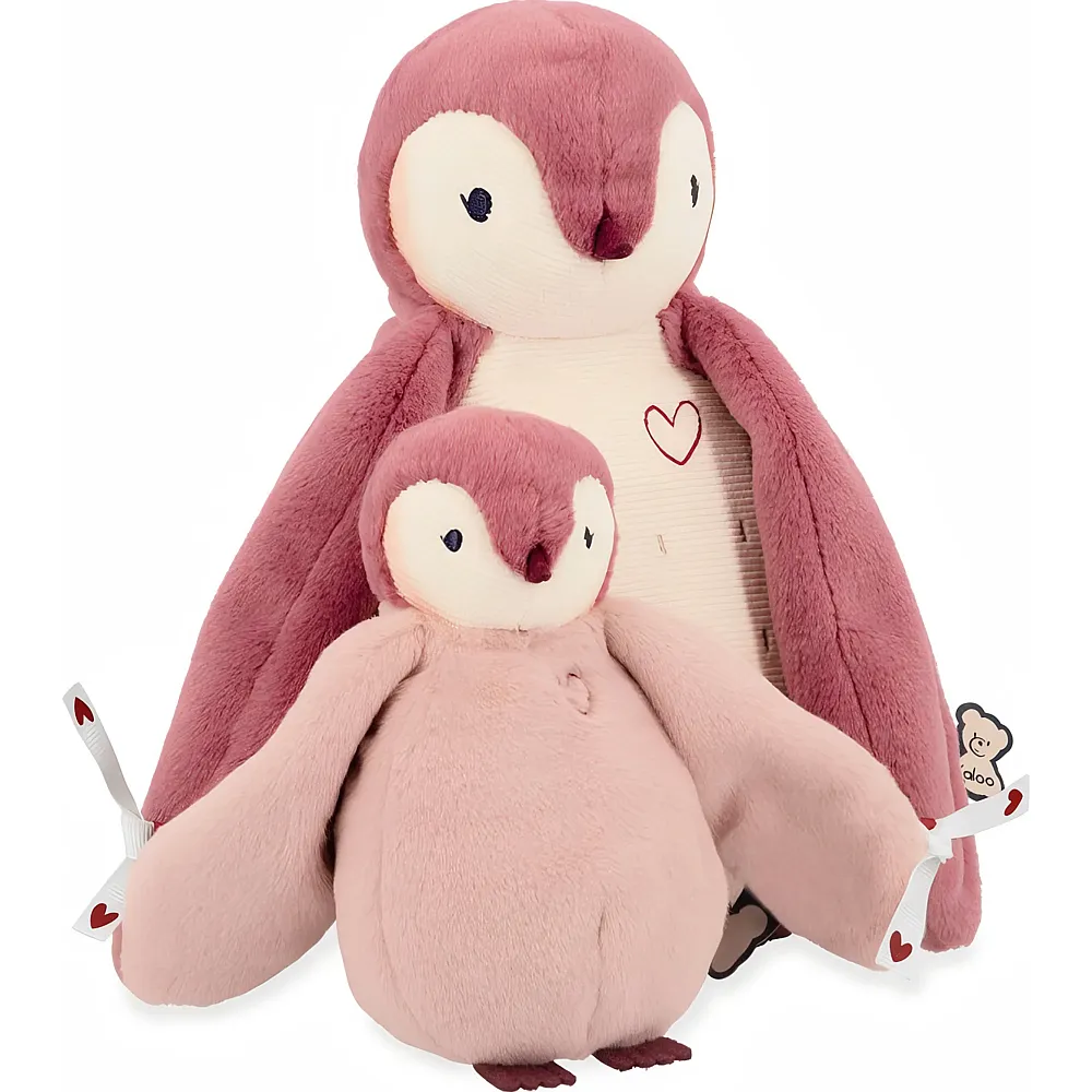 Kaloo Pl�sch Pinguine rosa - 15/25 cm
