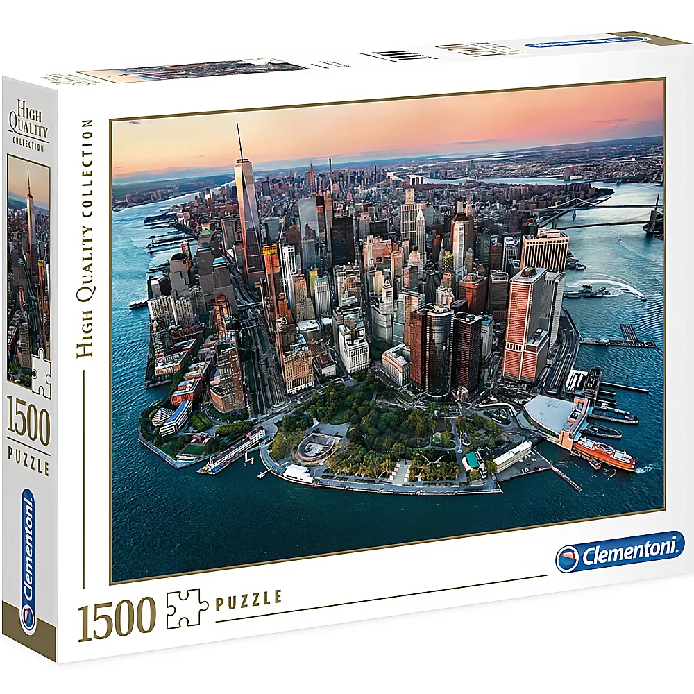 Clementoni Puzzle High Quality Collection New York 1500Teile