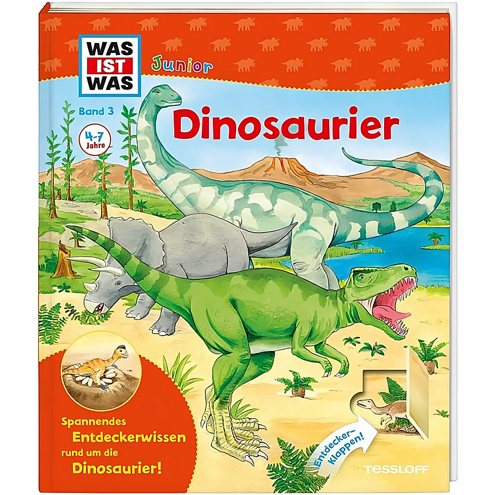 Tessloff Was ist Was Junior Dinosaurier Nr.3 | Kinderbcher