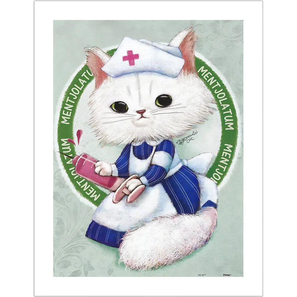 Pintoo Puzzle Plastic Puzzle - Ms. Chiu Chiu the Nurse 300Teile