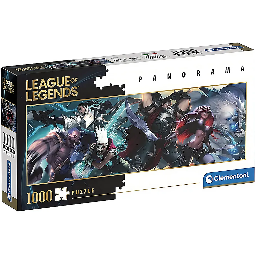 Clementoni Puzzle Panorama League of Legends 1000Teile