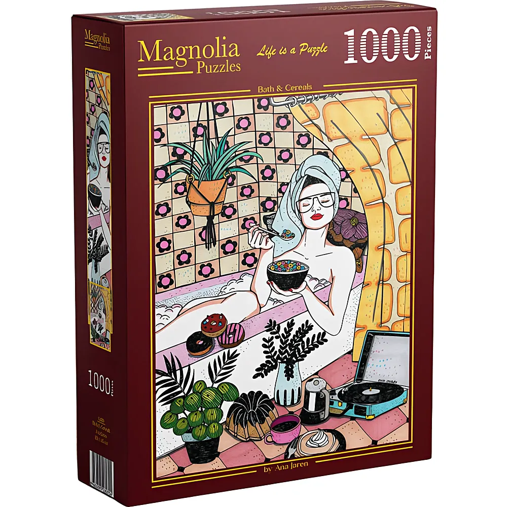 Magnolia Puzzle Bad & M�sli 1000Teile