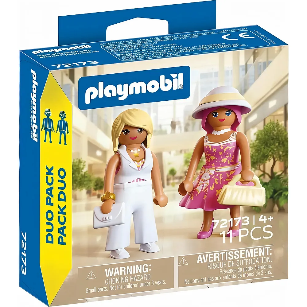 PLAYMOBIL DuoPack Freundinnen beim Shoppen 72173 | Diverse Spielfiguren