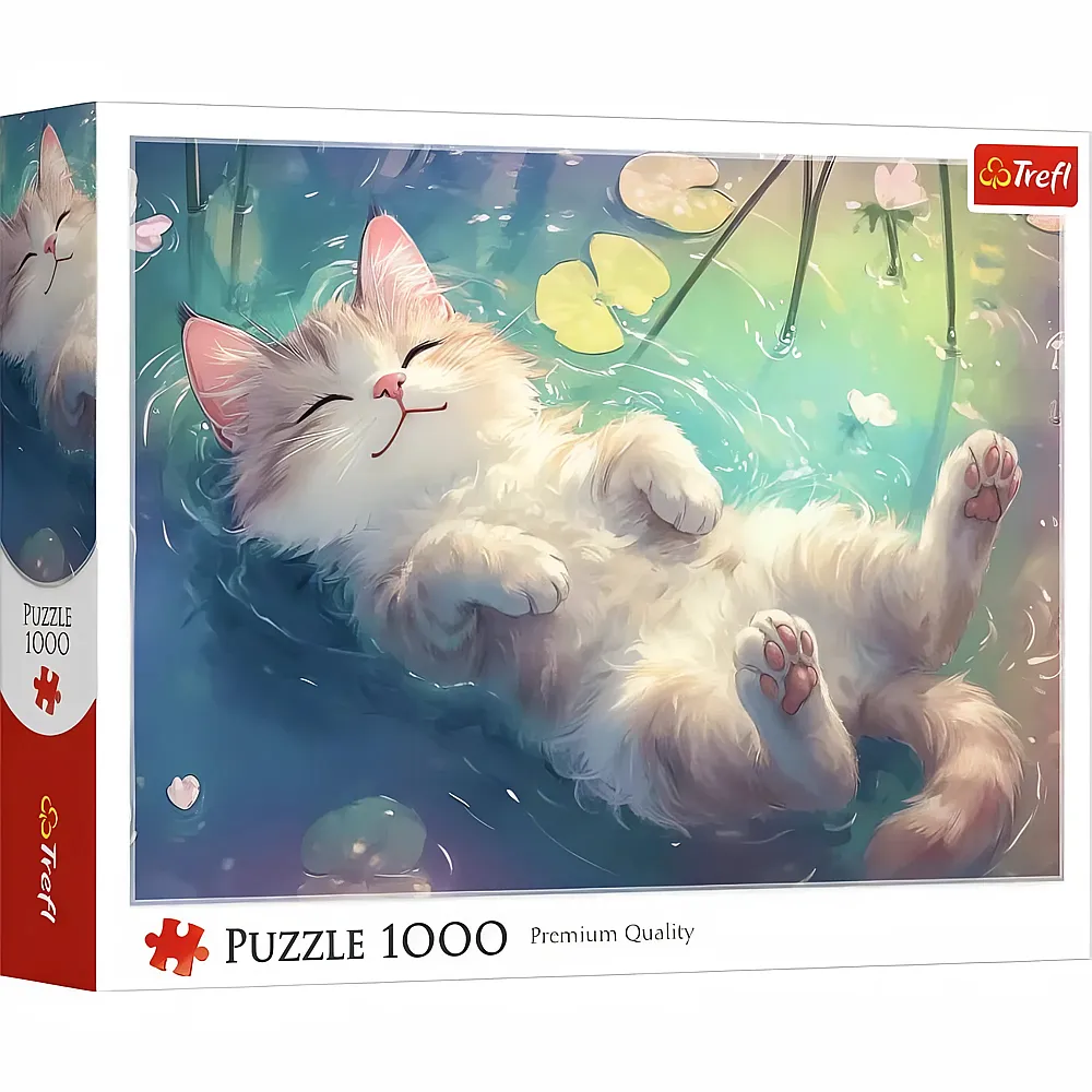 Trefl Puzzle Schnurrige Auszeit - 1000 Teile