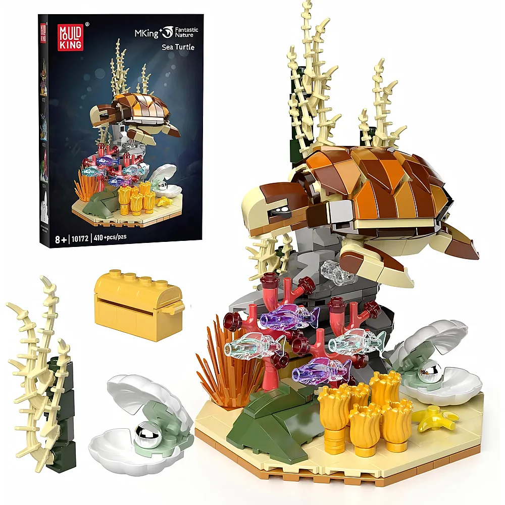 Mould King Schildkr�te 10172 - Klemmbausteine Natur