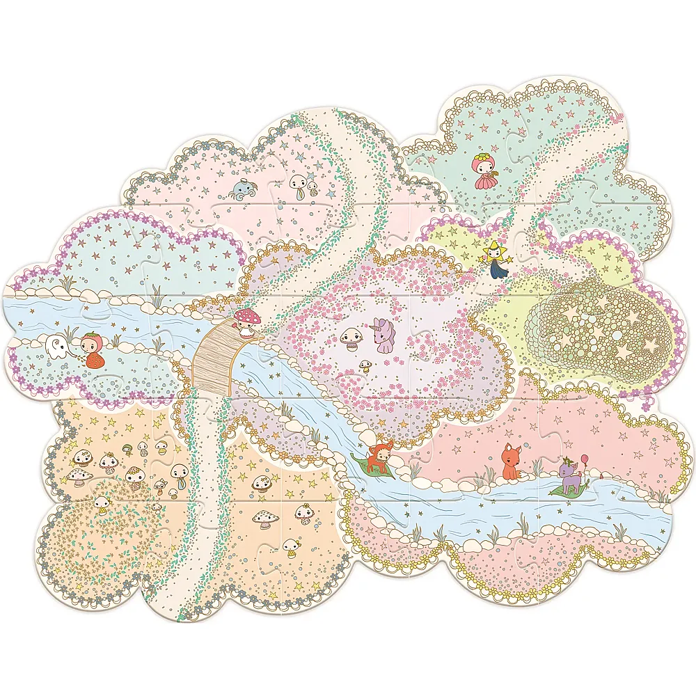 Djeco Puzzl'Up Lily 33 Teile