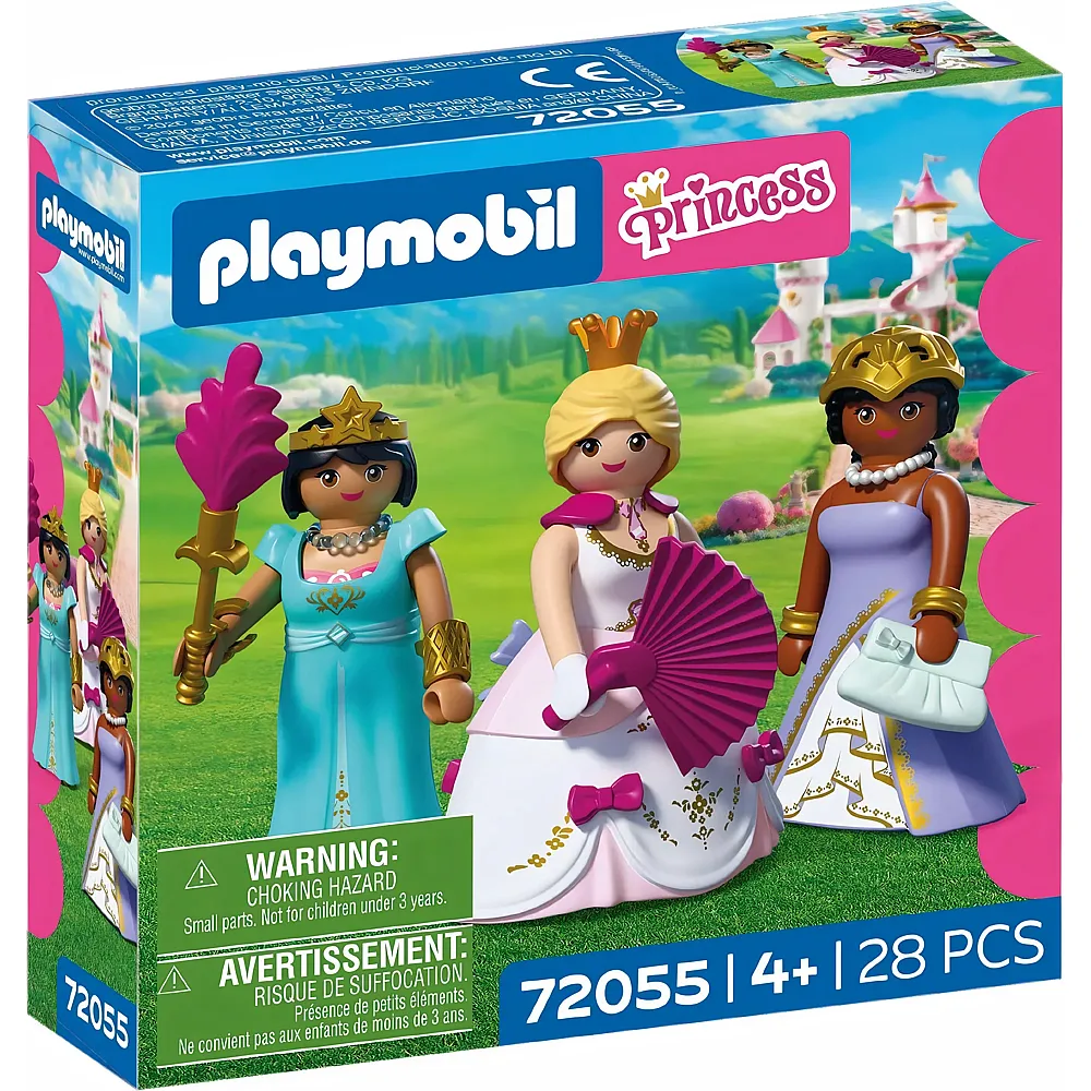PLAYMOBIL Princess Drei Prinzessinnen 72055